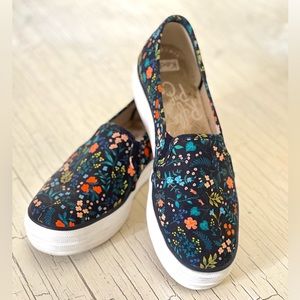 Keds x Rifle Paper Co. Wildwood Slip-On Shoes Size 8